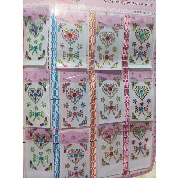 

stiker tempel timbul