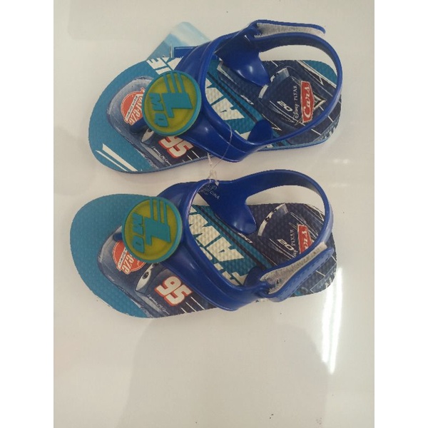 Sandal Jepit Anak Laki Laki tali belakang berlampu