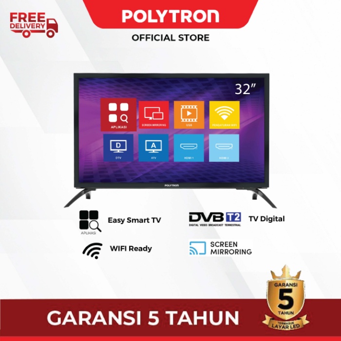 POLYTRON EASY SMART DIGITAL TV 32" PLD 32MV1859