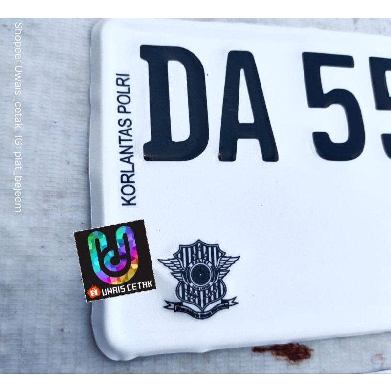 STIKER logo Korlantas polrii Ukuran A3