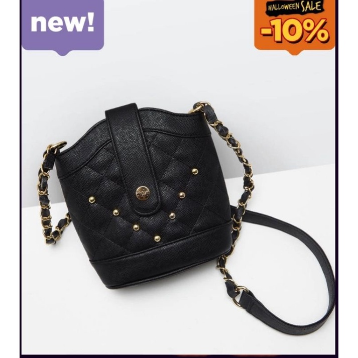 SOPHIE MARTIN PARIS Tas Selempang Wanita ROSILIA BLACK Sophie Martin Paris