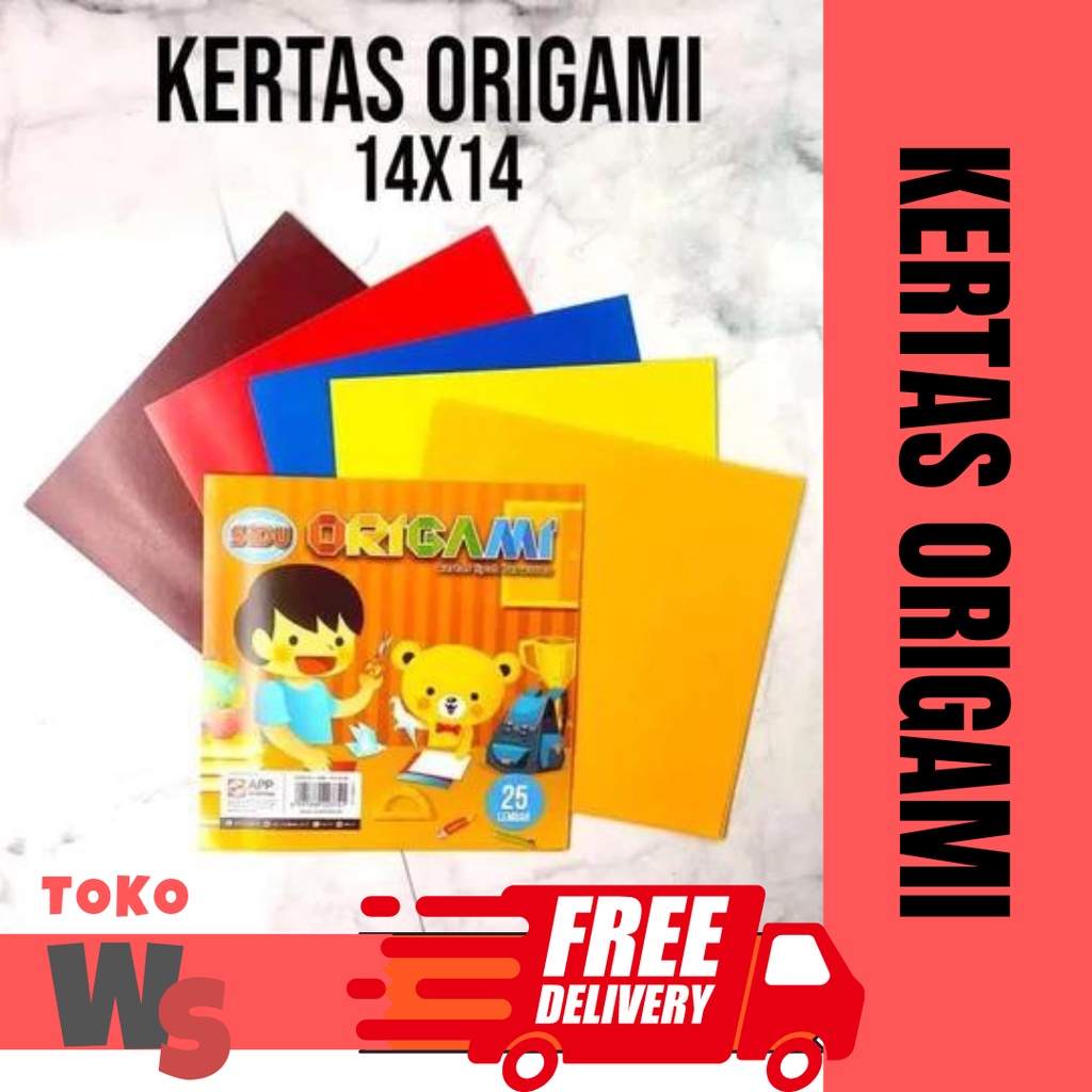 

Kertas Lipat / Origami 14x14 isi 25 Lembar SIDU #Stationary