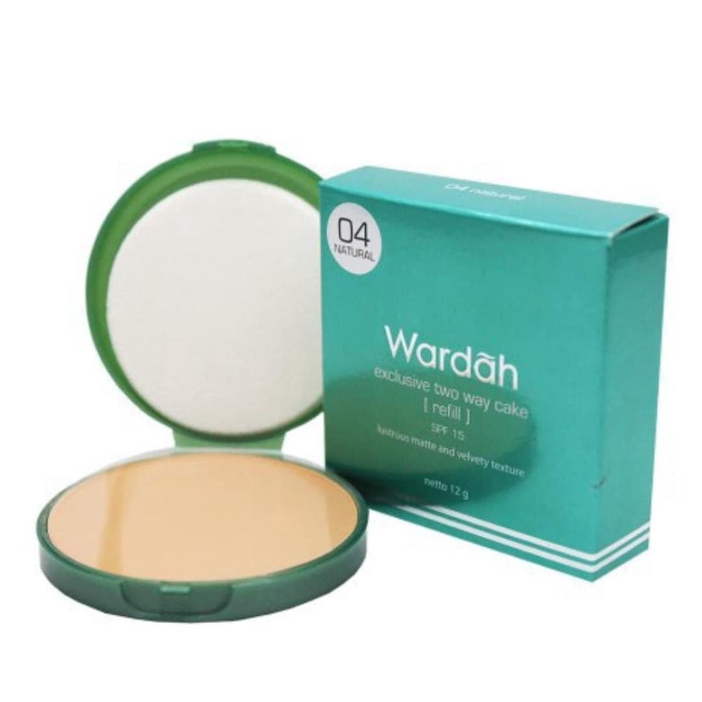 WARDAH EXCLUSIVE COMPACT POWDER REFILL / BEDAK PADAT WARDAH