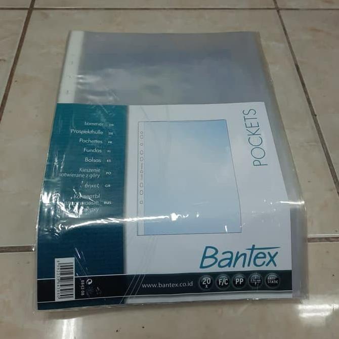 

Pp Pocket Bantex 8843 08 Folio 0.06 Mm