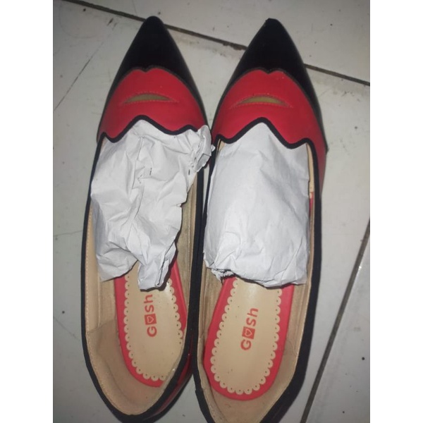 PL GOSH nego / PL Flatshoes GOSH / PL Sepatu GOSH