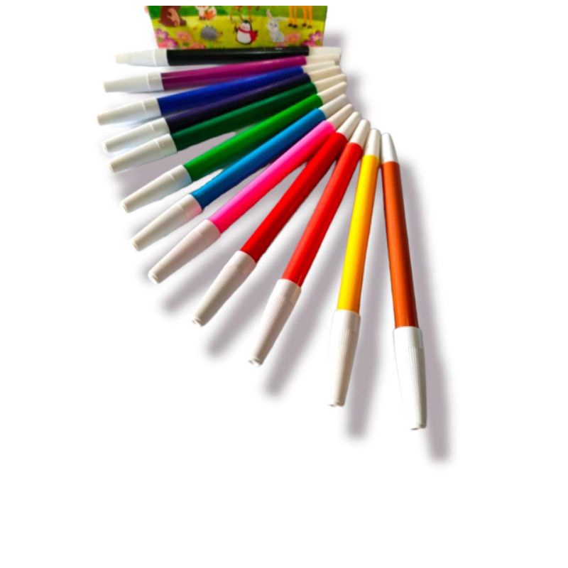 

Spidol Warna Set (ISI 12 WARNA) Zendi || Colour Pen Zendi