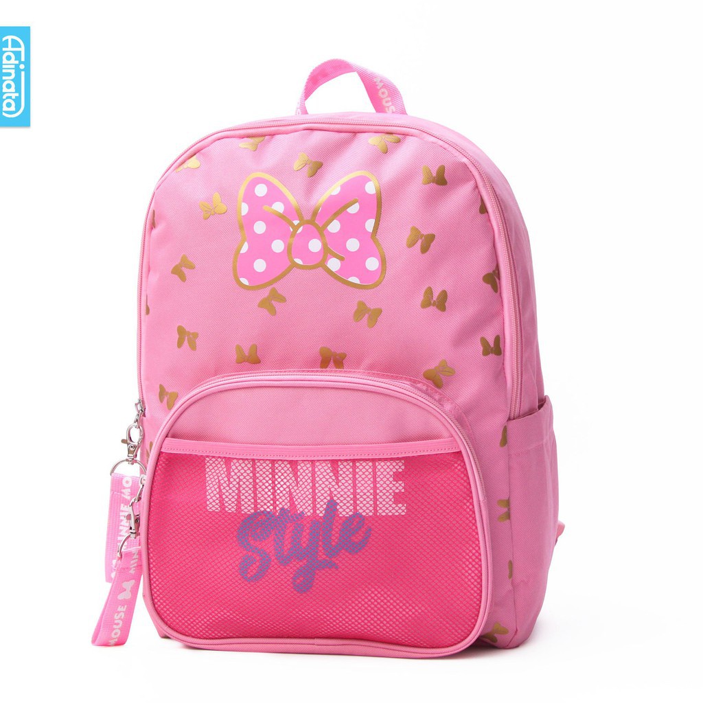 Gramedia - Minnie Syle Backpack Xl Pink - 2001-8081 - Ransel Anak - Tas Sekolah - Adinata