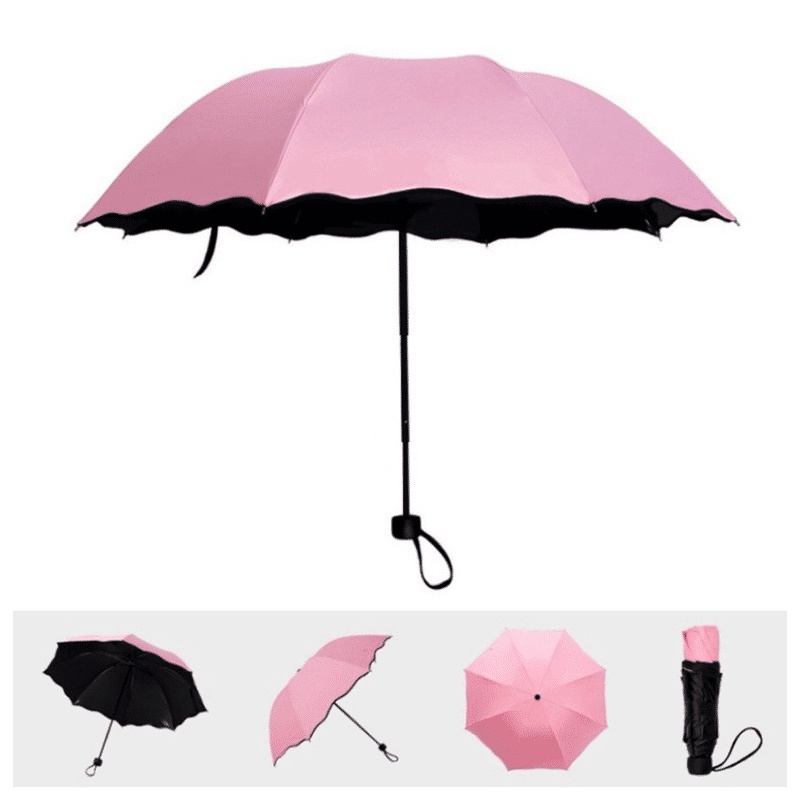 ANG PAYUNG LIPAT MAGIC UMBRELLA 3D BERMOTIF JIKA KENA AIR / PAYUNG LIPAT PRAKTIS ANTI HUJAN DAN SINAR MATAHARI