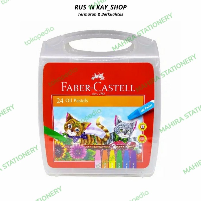 

Pastel Crayon/Oil Pastels Eco 24 Warna - Faber Castell