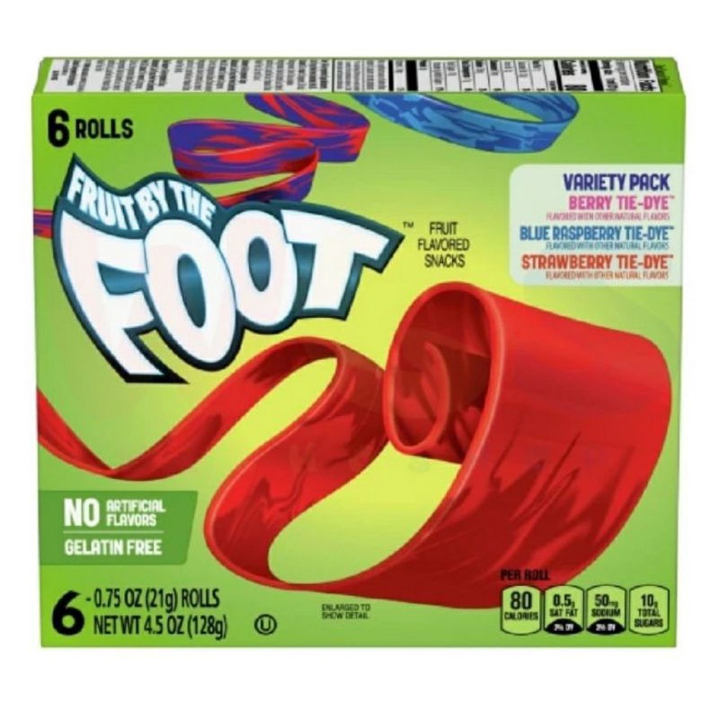 

Permen - Fruit By The Foot Variety Pack 4,5 Oz (128gr)