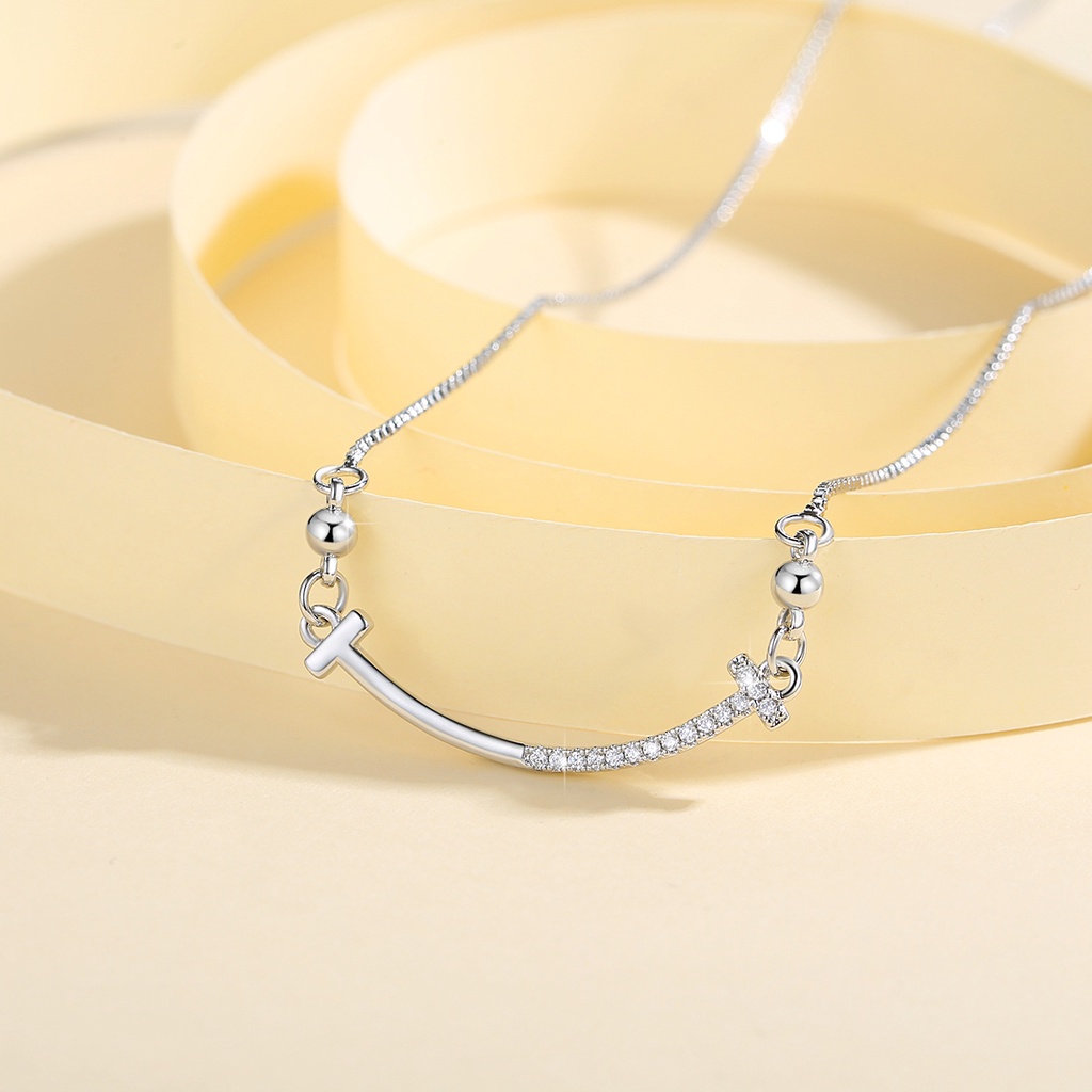 Y797 [COD✔] Kalung Korea Wanita Titanium Anti Karat Rantai Klavikula Stainless Steel Fashion Aksesoris