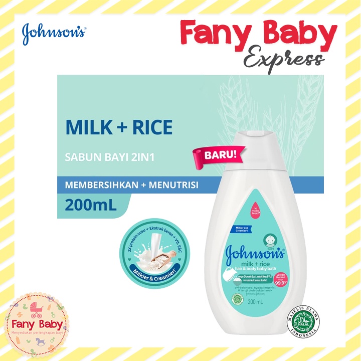 JOHNSONS 2IN1 HAIR AND BODY 200ML
