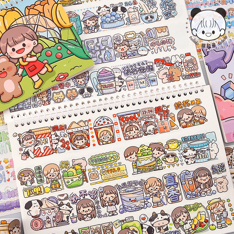 PAOPAO Photo Album Cute for Stiker / Album Foto Premium Character