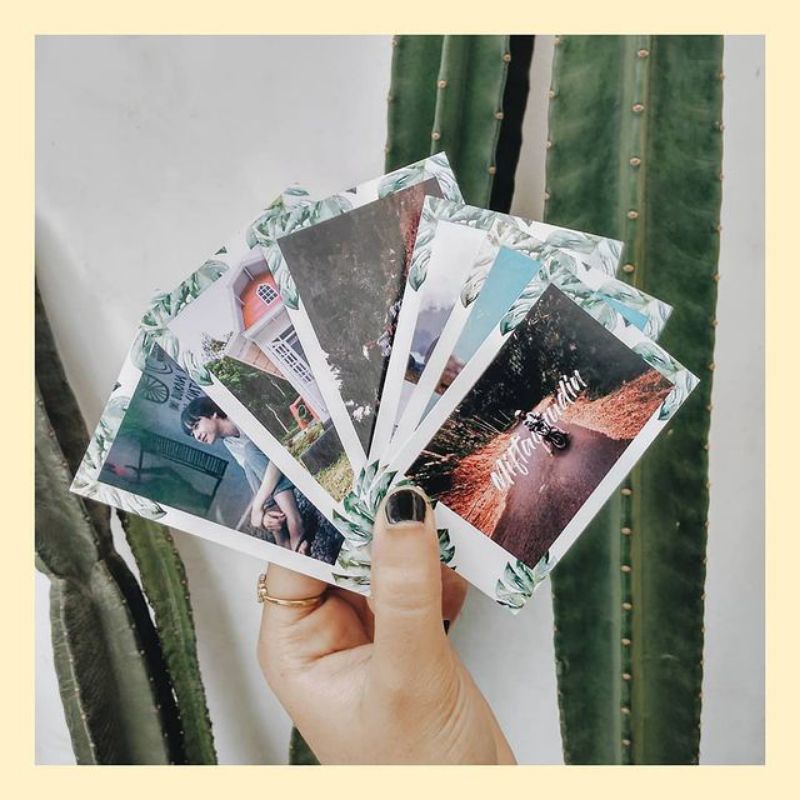 Jual Cetak Foto Polaroid 2r 6x9cm Custom Shopee Indonesia 9369