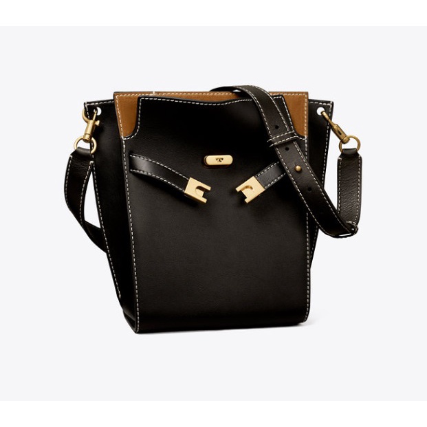 TB Lee Radziwill Pebbled Double Bucket