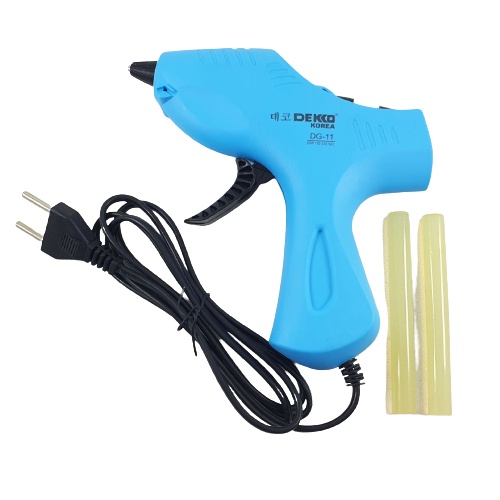 Glue Gun Dekko DG11 60w Lem Tembak Hot Melt Gluegun BONUS REFILL