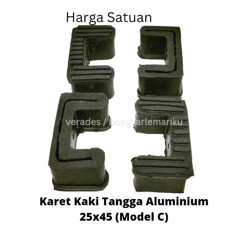 Karet Kaki Tangga Lipat Aluminium Model C 25x45