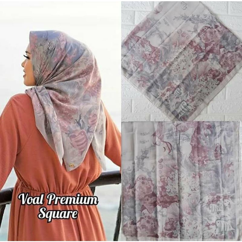 HIJAB MUSLIMAH / FISHINNGG / JILBAB JUMBO / ZOYA HIJAB SEGI EMPAT / JILBAB MOTIF PREMIUM / KERUDUNG 