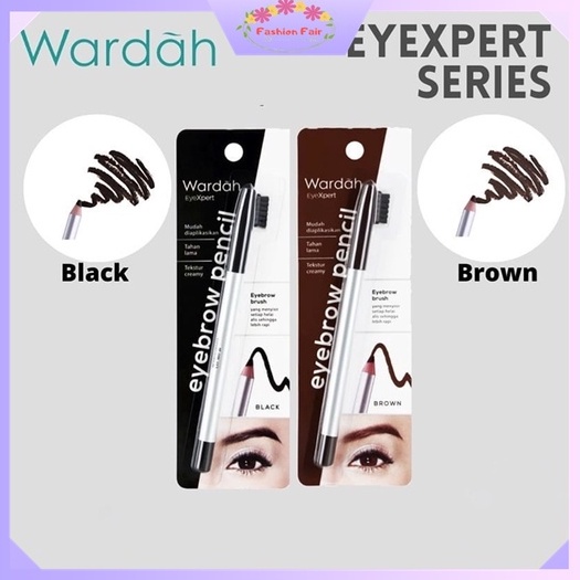 Fashion Fair - Wardah EyeXpert Eyebrow Pencil - Pensil Alis