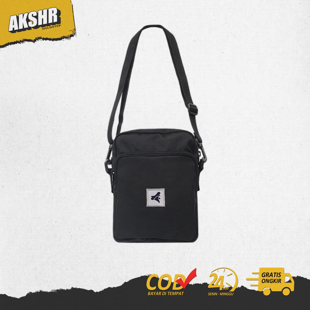 Tas Sling Bag Brodo - RELO SLING BAG BLACK Original 100%