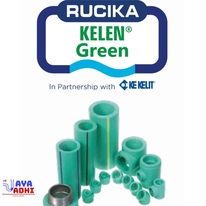 PPR Pipa Rucika Wavin Tigris PN 10 1"