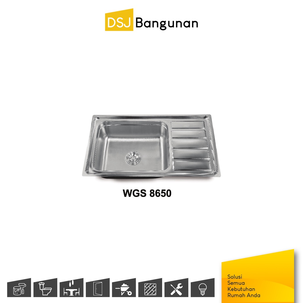 Wegen WGS 8650 Kitchen Sink / Bak Cuci Piring