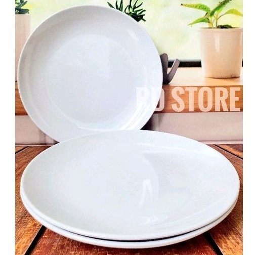 PROMO 3.PCS PIRING MAKAN BUNDAR CEPER SAJI 23.CM 9.INC MELAMINE