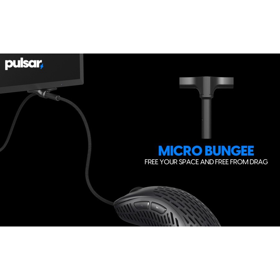 Pulsar Micro Bungee for Gaming Mouse - TRIPLE PACK