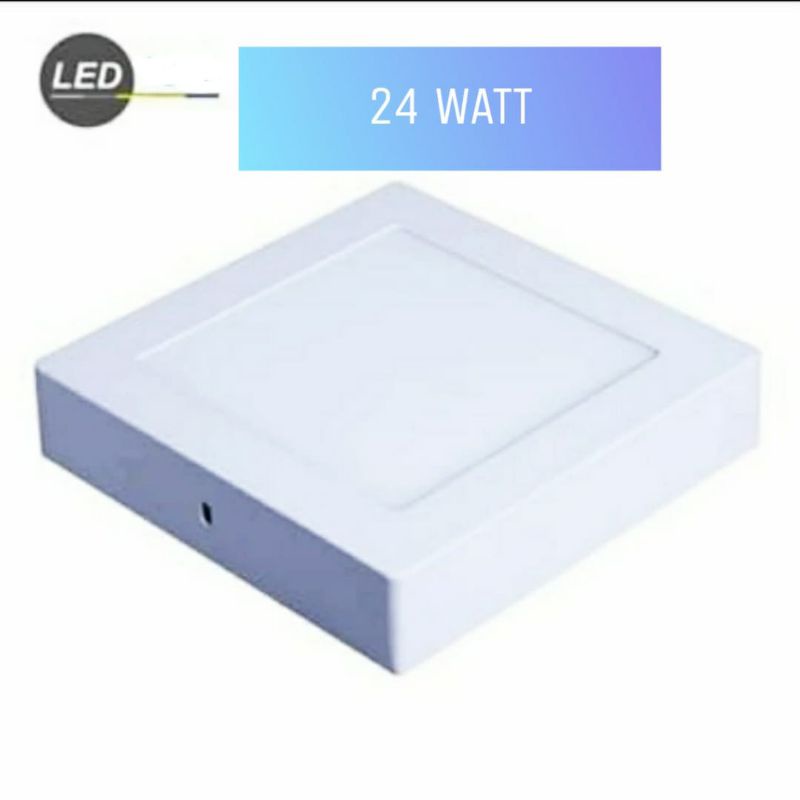 LAMPU DOWNLIGHT LED PANEL OB KOTAK 24 WATT Starlux/OUTBOW 24 W Putih