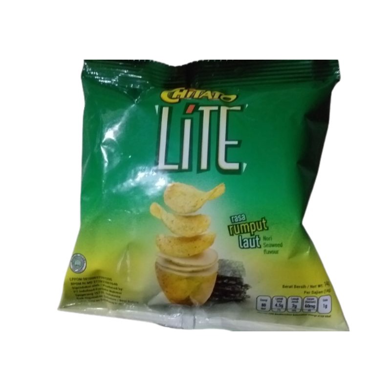 

Chitato Lite Rasa Rumput Laut 14 gr (1pcs)