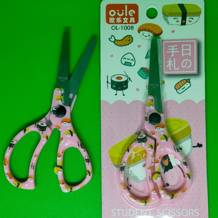 

Unik Gunting Anak Sekolah Ou Le, Ori Import, Motif Menarik, Aman , Kuat Trendi