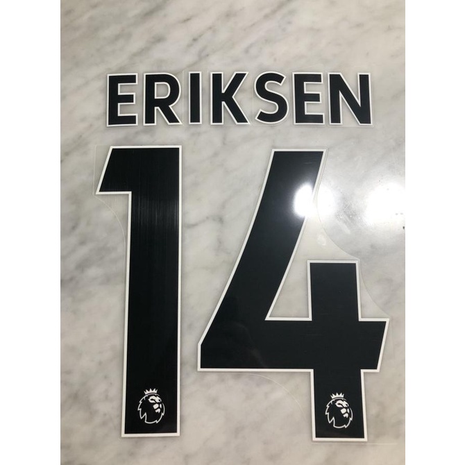 Nameset Original Eriksen Epl Black 2019