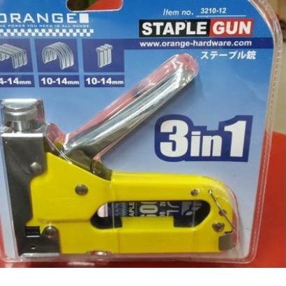 

11.11✔️3 in 1 ORANGE Stapler Gun / Tembak Gun Tacker 4mm s/d 14mm|KD5