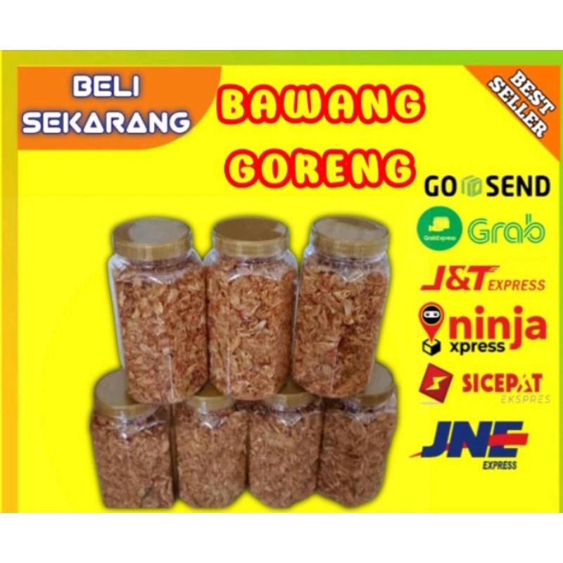 

BAWANG GORENG MATANG ASLI BERAT 190-240GR PER KEMASAN