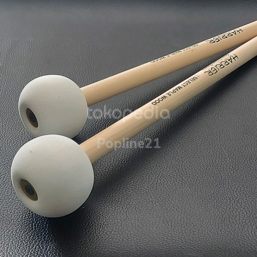 Stick / Stik BASS Marching Kayu ( Maple ) by Harrier