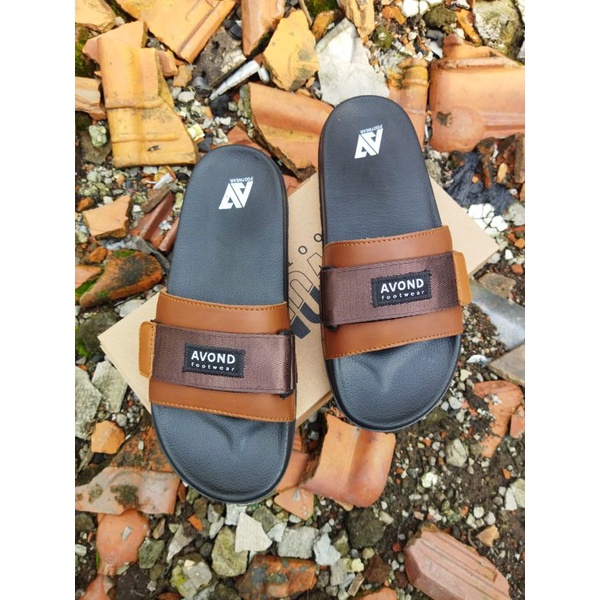 AVOND SANDAL PRIA/WANITA TERMURAH TEBARU RINGAN DIPAKAI SENDAL SELOP DEWASA AVOND