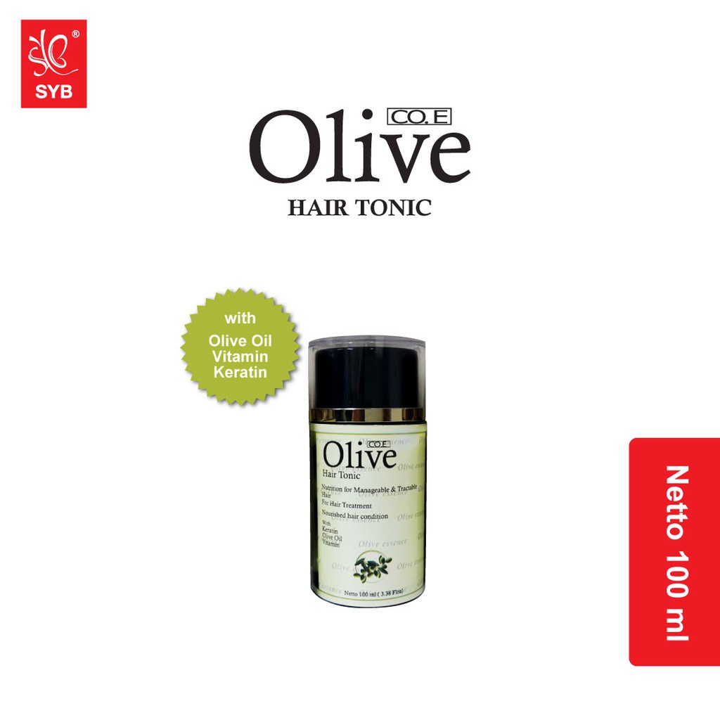 BISA COD SYB Co.e Olive Hair Tonic Olive by SYB Original 100% RUMAH CANTIK SYB OLIVE HAIR TREATMENT COE