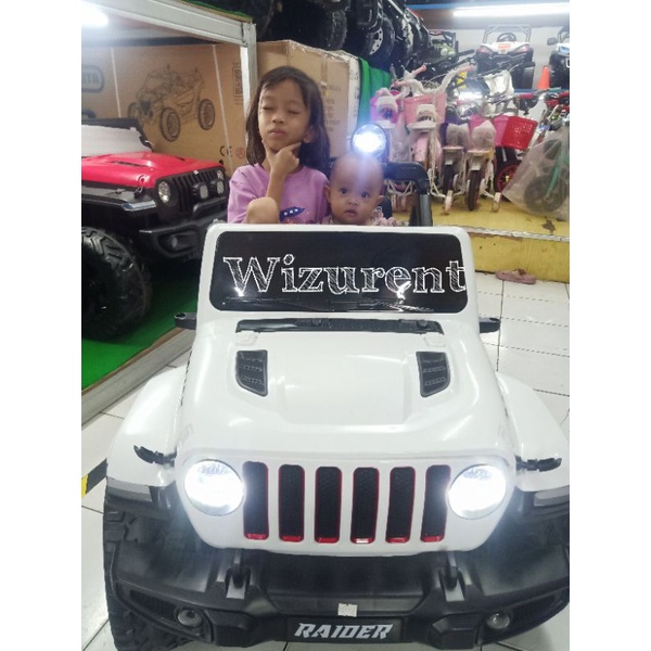 Mobil Aki Jeep Rubicon yukita 938