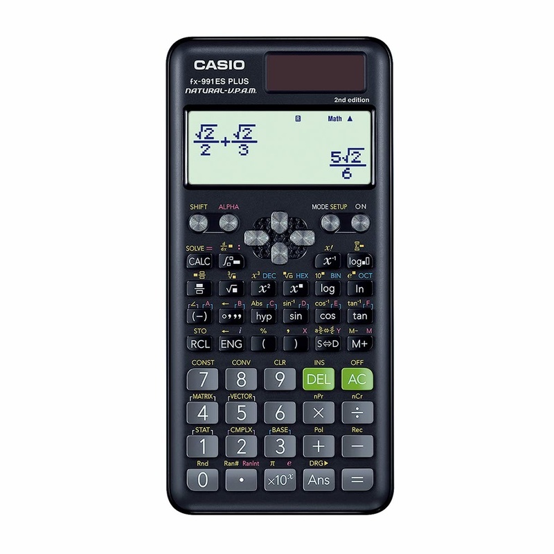 

Baru Casio Kalkulator / Calculator Casio Scientific Ilmiah Fx-991Es Plus 2Nd Edition