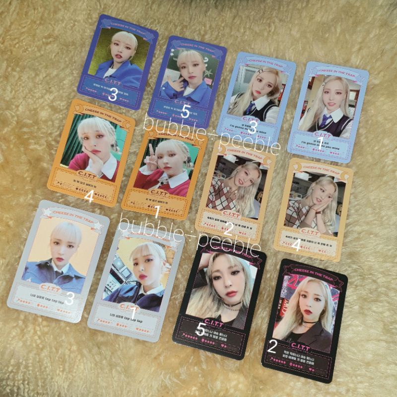 Mamamoo Moonbyul CITT Album Photocard