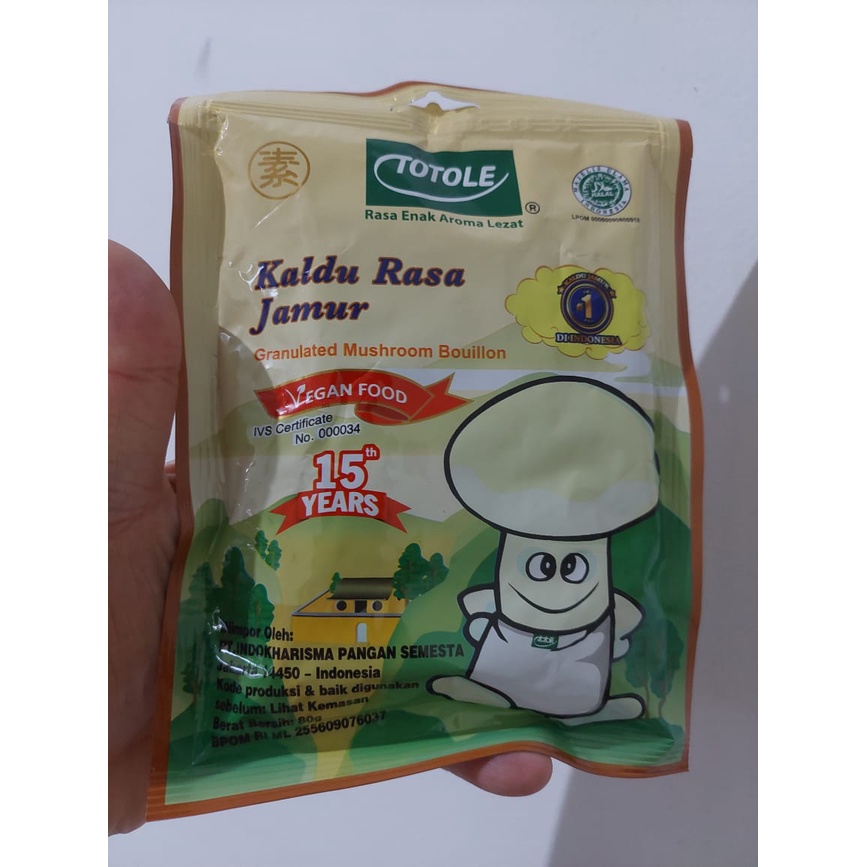 

[oddsolshop] pekanbaru/Totole Kaldu Rasa Jamur 80GR Top Brand Halal Granulated Mushroom Bouillon