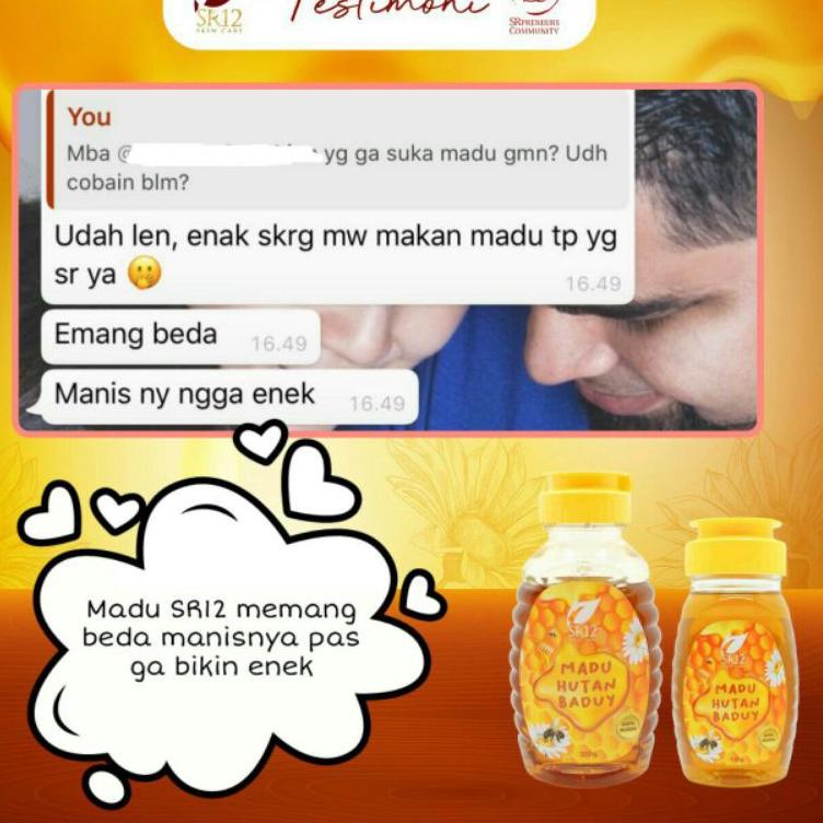 

10.10 FLASH SALE SR12 Madu Hutan Baduy / Madu Alami 