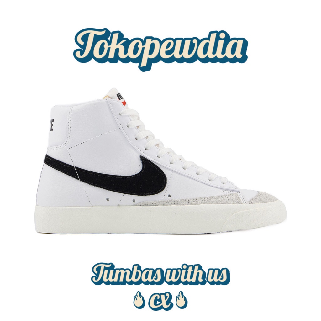 Nike Blazer Mid 77 Vintage White Black (BQ6806 100)