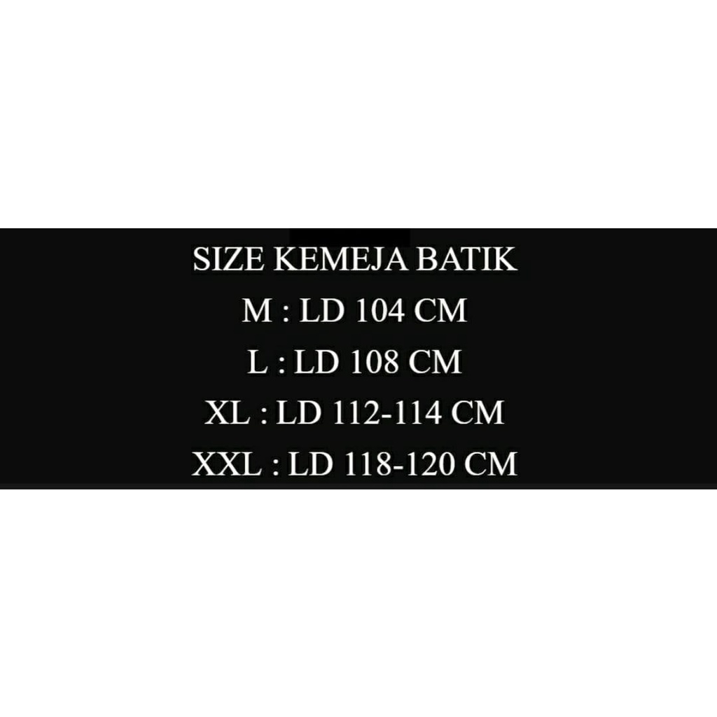 Batik pria kemeja batik lengan pendek m l xl xxl terlaris