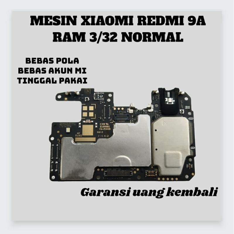 MESIN REDMI 9A RAM 3/32 NORMAL TINGGAL PAKAI