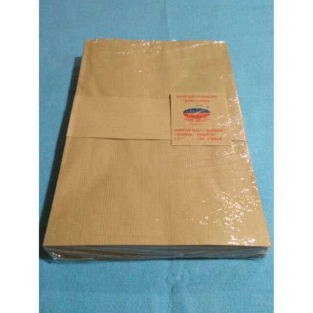 

Amplop Coklat Kwarto Merk Airmail