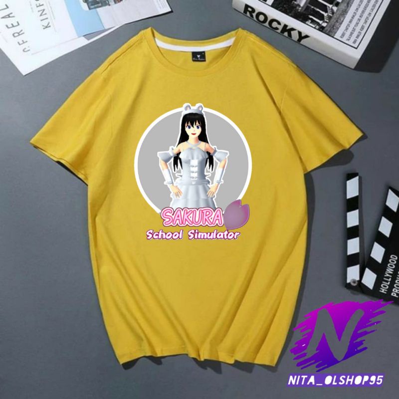 kaos anak sakura school simulator terbaru gratis nama kaos anak sakura