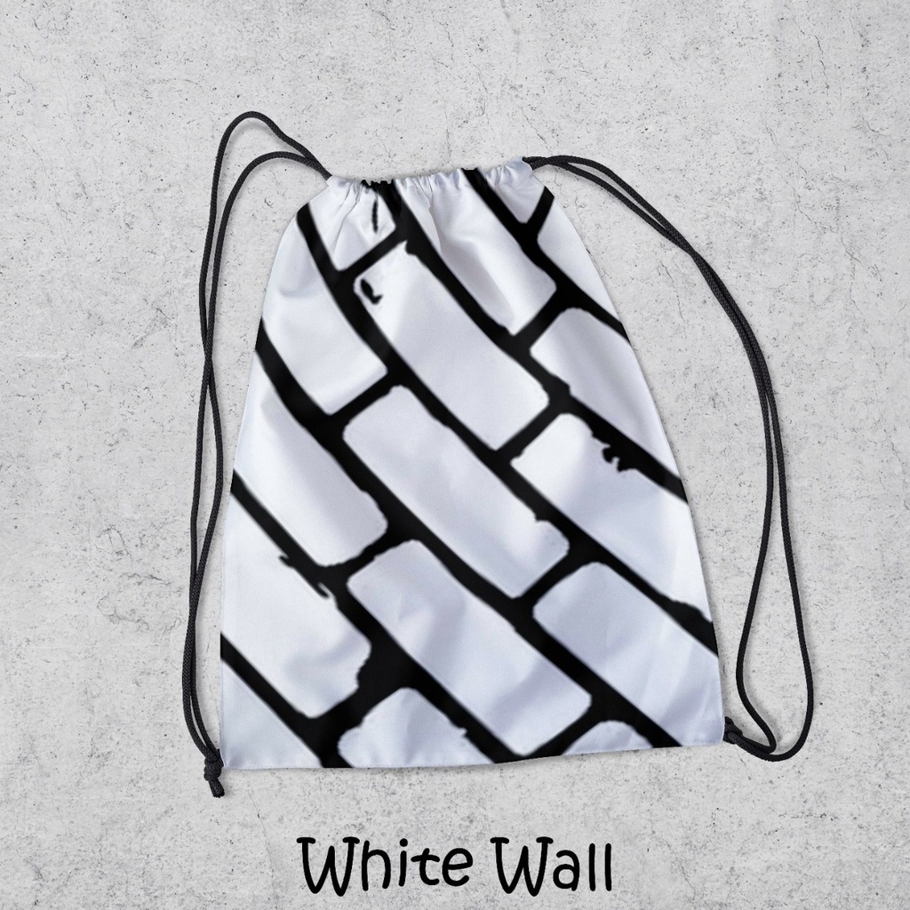 ZCO - Tas Serut Multifungsi Untuk Olahraga Sekolah Futsal Basket Berenang Tas Serut Nirvana