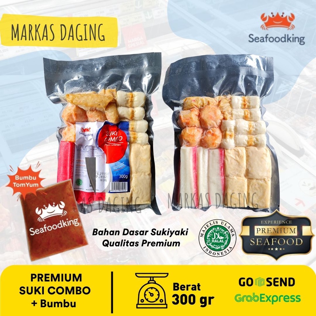 [PREMIUM] SUKI COMBO + Bumbu 300gr