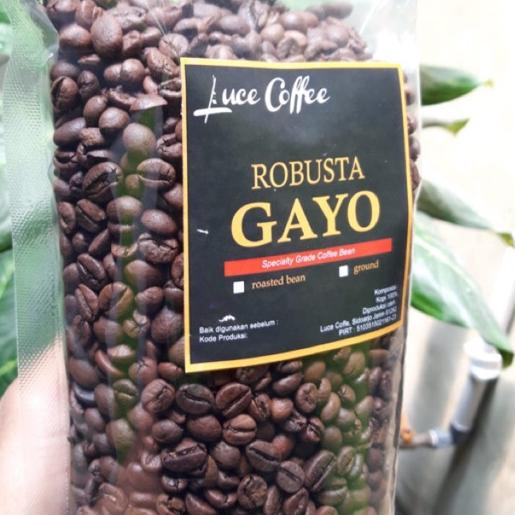 

FREE ONGKIR!Kopi ROBUSTA Gayo 240gr - lucecoffee - biji atau bubuk|KD4